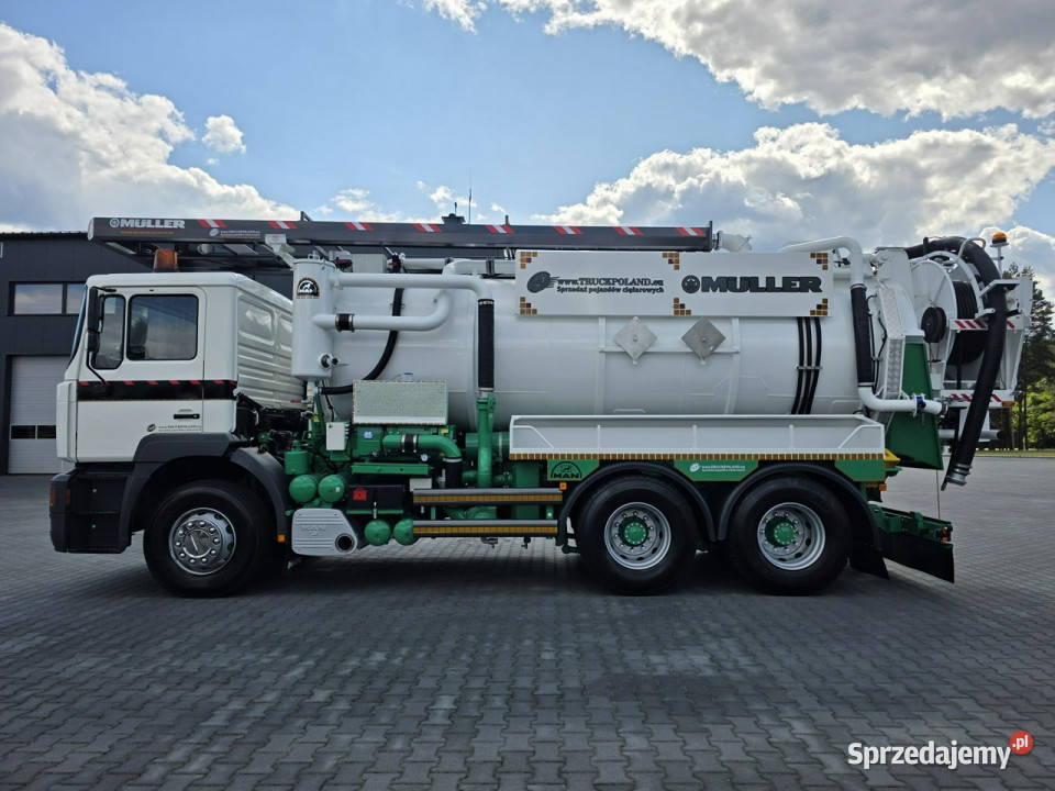 MAN 6x4 WUKO MULLER CANALMASTER KOMBI DO