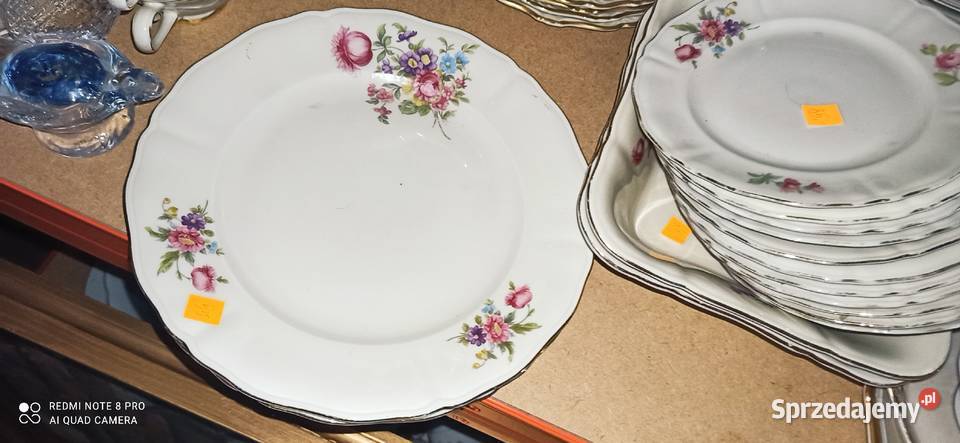 Talerzyk deserowy Import Ecru Porcelana i szkło pomorskie Gdańsk
