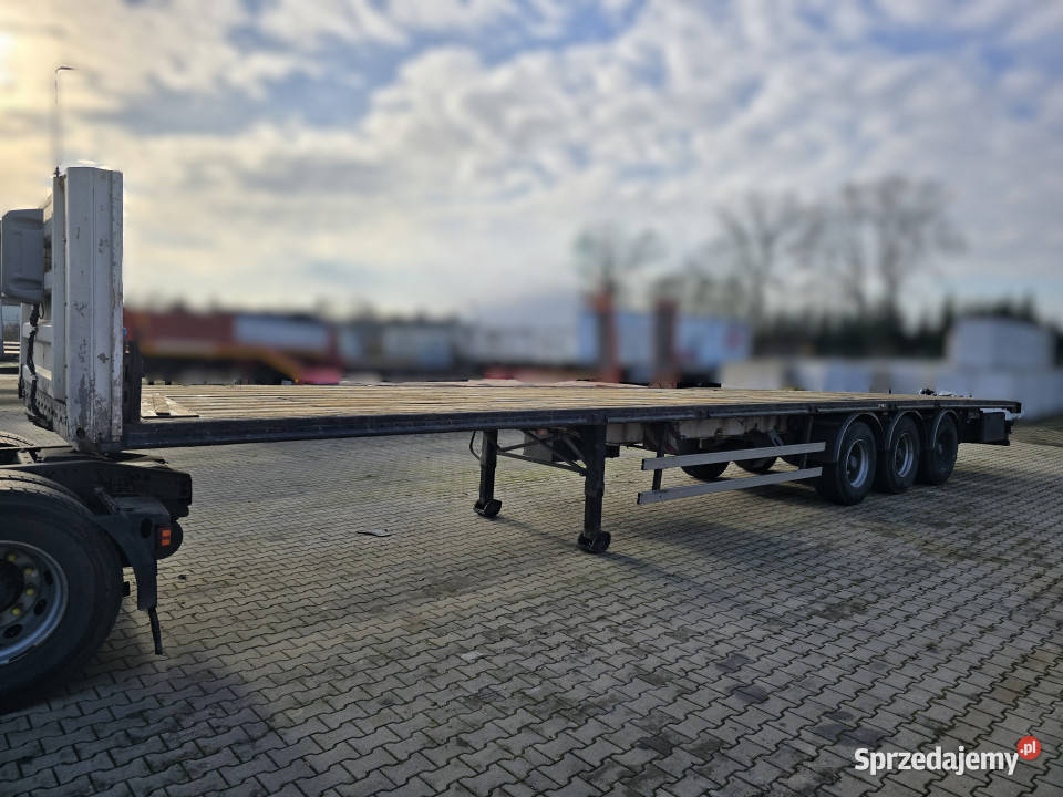 Naczepa platforma FRUEHAUF TX 34CW ładowność 27 Rudolfowo