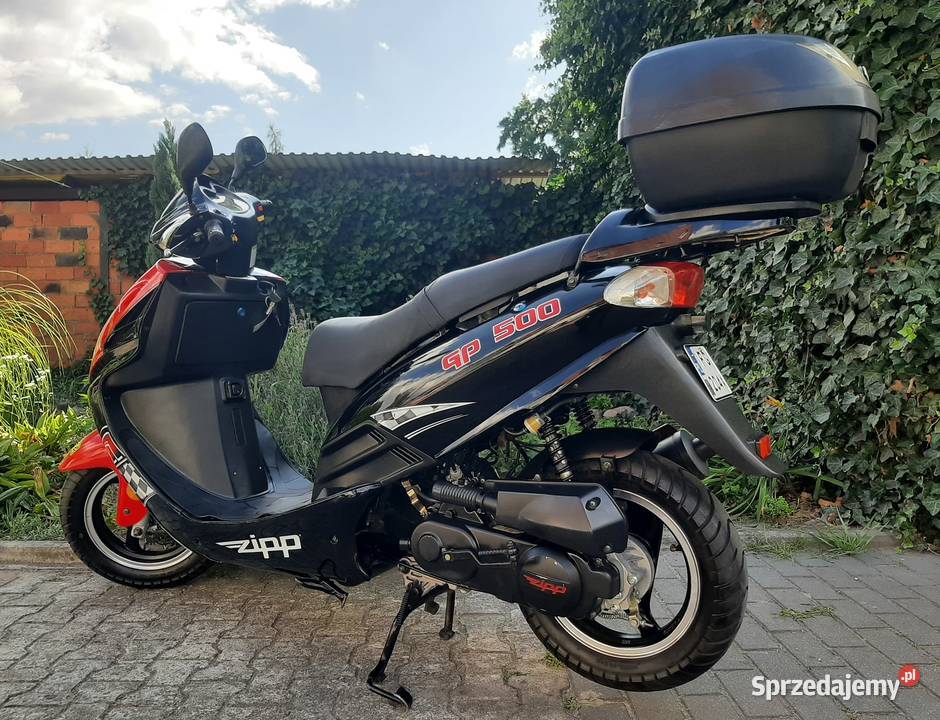 Zadbany duży mocny skuter Zipp GP500 4t 5080 Tuczno sprzedam