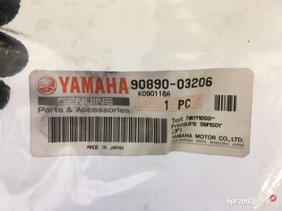 YAMAHA Tester czujnika ciśnienia 3P 9089003206 wielkopolskie Łobżenica sprzedam