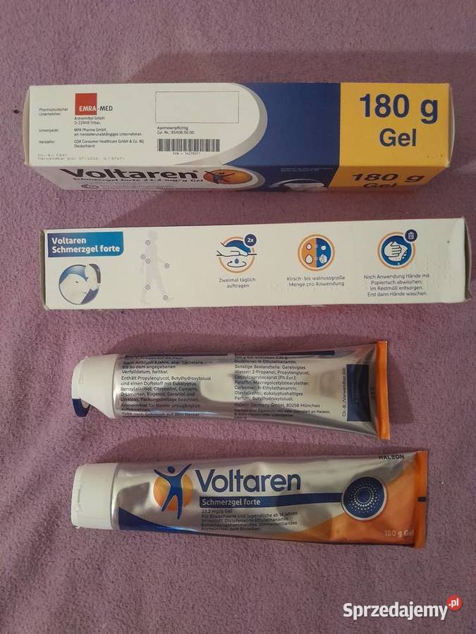 VOLTAREN FORTE Oryginalny Niemiecki Mocny Żel Bydgoszcz