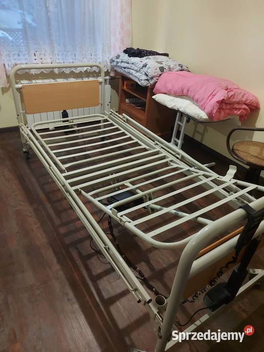łóżko pielęgnacyjne rehabilitacyjne mazowieckie Gąbin sprzedam