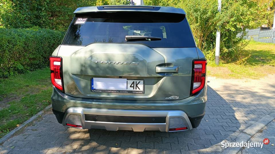 Kgm Ssangyong Torres 15 automat LPG Gwarancja 10 zachodniopomorskie Koszalin