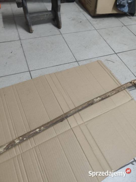 Zabytkowa drewniana laska podpórka gadżet retro podkarpackie Rzeszów