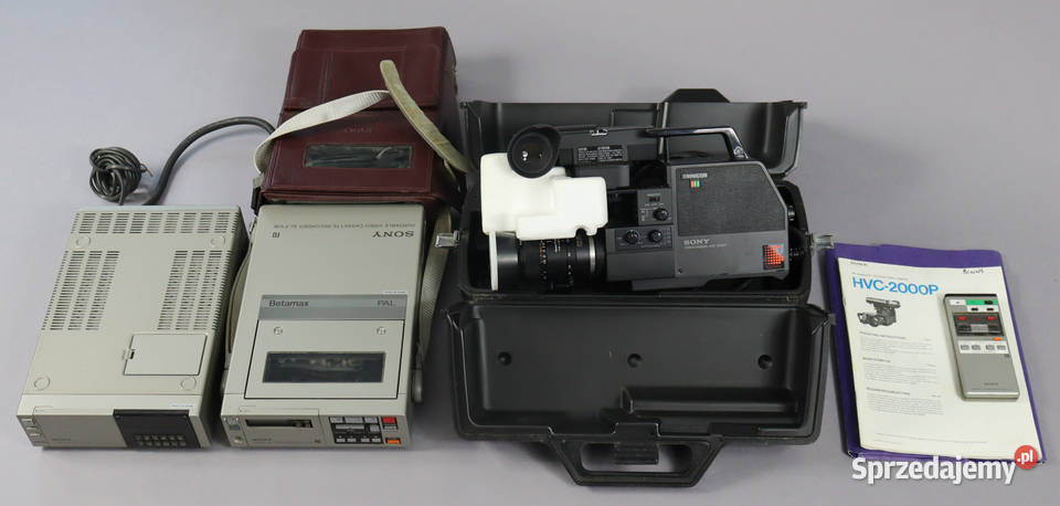 Kolekcjonerski Betamax Wideo Tuner Aparat SONY Wagowo