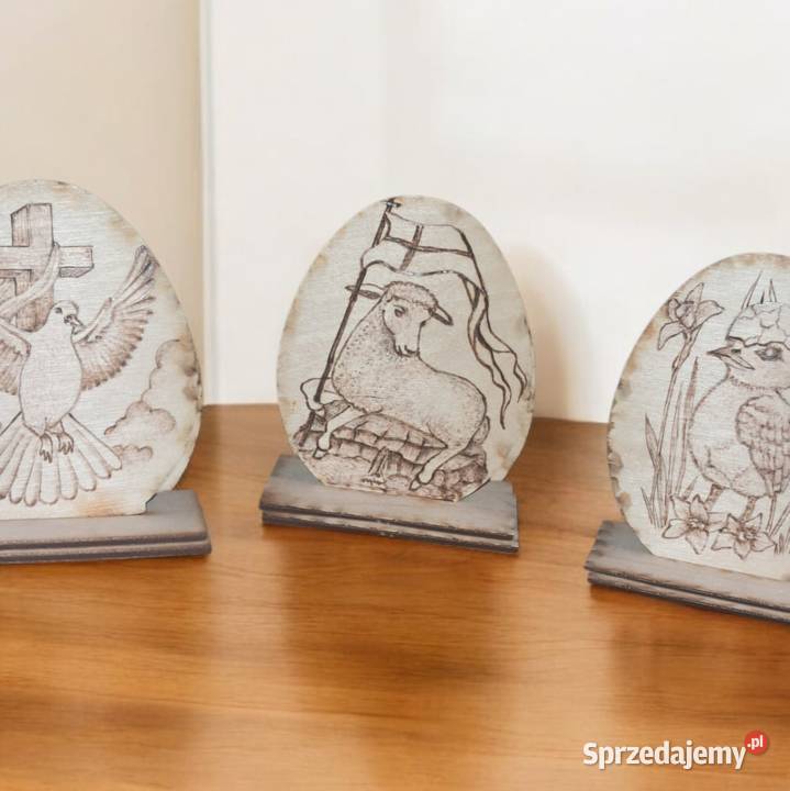 Pisanki drewniane sprzedam