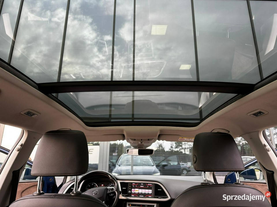 Seat Leon FullLED Panorama Kamera Łopatki tempomat Kąty Opolskie