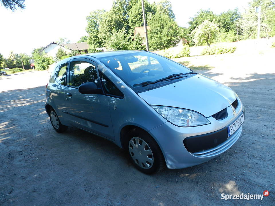 Mitsubishi Colt śliczny mały tani serwisowany wspomaganie kierownicy Puszczykowo