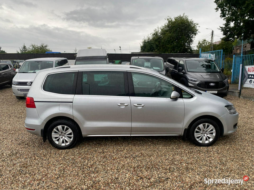 Volkswagen Sharan 20tdi 7 osobowy Navi kamera światła przeciwmgielne pomorskie Gdańsk
