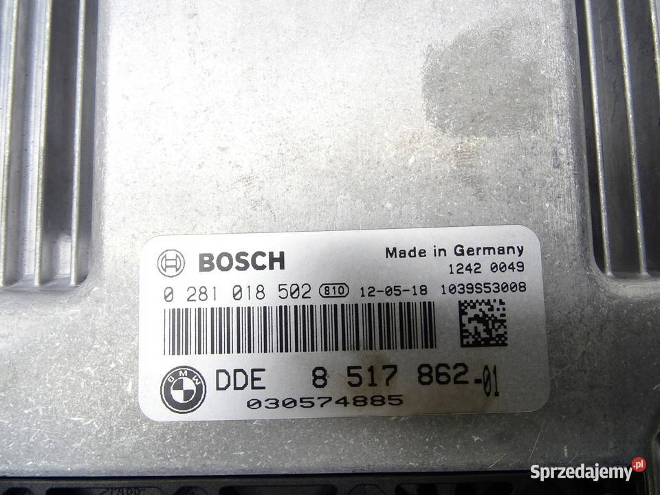 KOMPUTER STEROWNIK SILNIKA 8517862 BMW F20 F21 osobowe Komputery