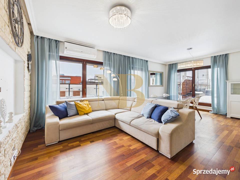 Apartament 4pokojowy z tarasem 120 m 2x garaż w Nieruchomości Warszawa