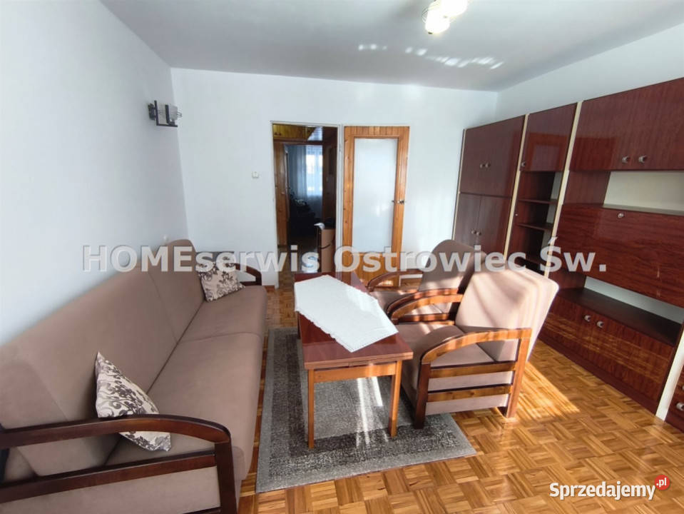 Mieszkanie Ostrowiec Świętokrzyski 57m2 3 pok blok Wynajem