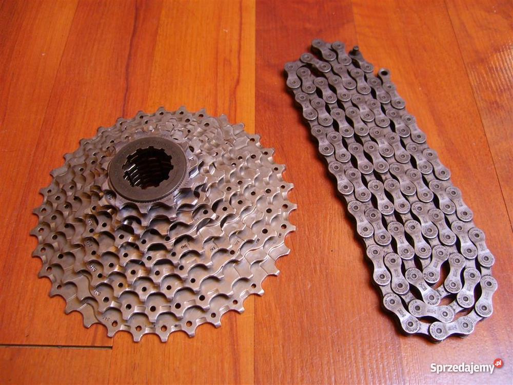 Kaseta Shimano HG50 Deore 1134z łańcuch Deore LX