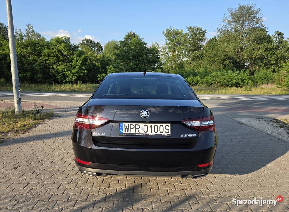 Skoda Superb 20 TDI 190 regulowane zawieszenie Superb Janki