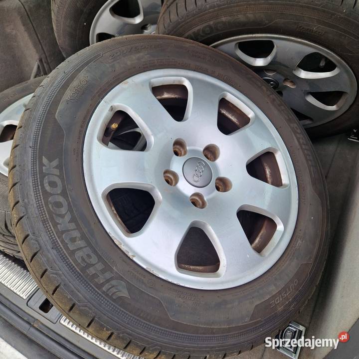 Koła audi a4 b7 15 5x112 świętokrzyskie Masłów Pierwszy sprzedam