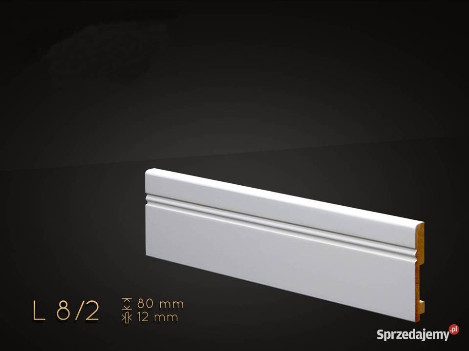 Listwa przypodłoga MDF 80x12mm dużo wzorów lubuskie