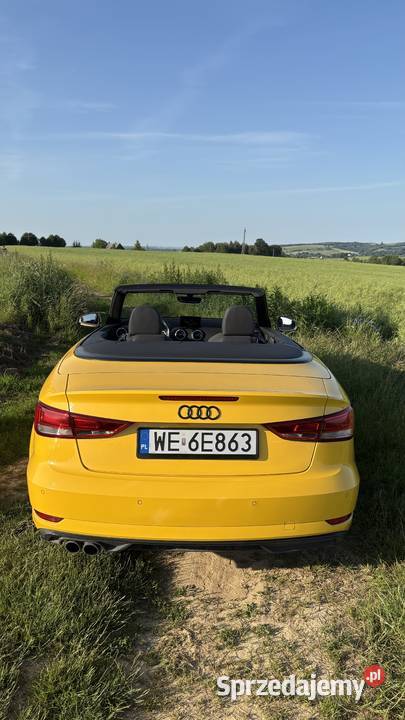 Audi A3 cabrio 2017 diesel 150 automat mazowieckie