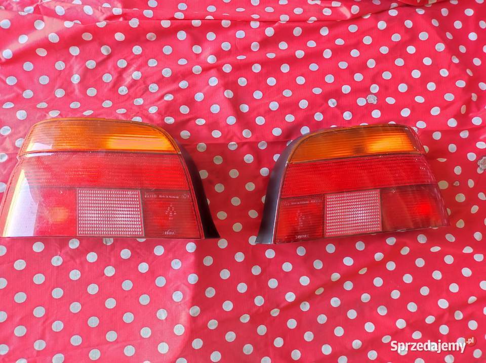 Lampy oryginał BMW 5 E39 Sedan 8358032 ce a tył Krotoszyn sprzedam