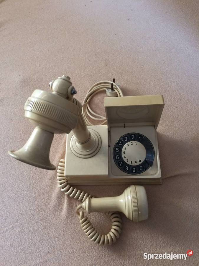 Telefon z lat 70 stylizowany na lata 20 Telefony przewodowe Zielonka