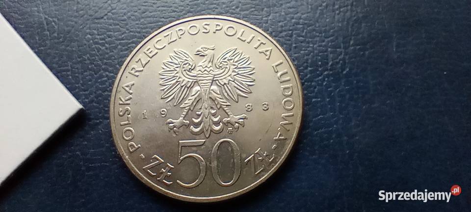 Stare monety 50 złotych 1983 Teatr Wielki PRL podkarpackie Lesko sprzedam