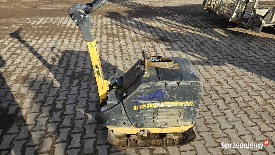 Zagęszczarka Bomag BPR 5565 2021 pęknięty wał Sochaczew sprzedam