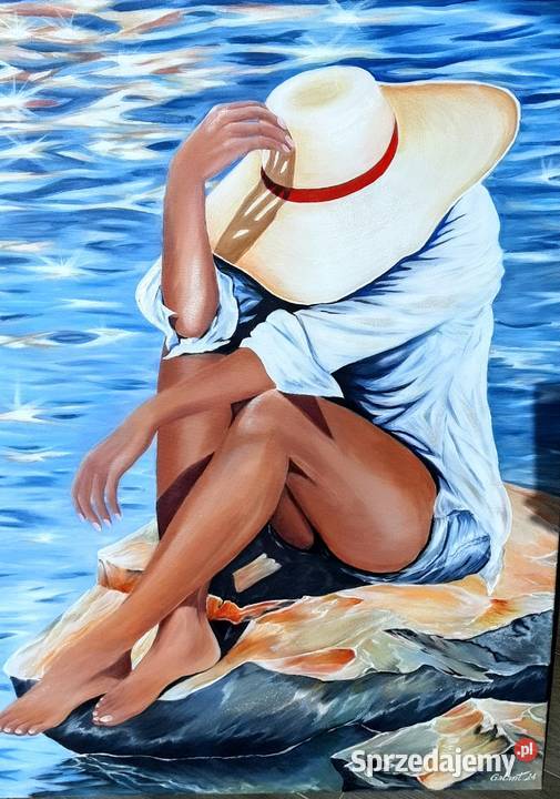 Obraz ręcznie malowany 9070 Antyki, Sztuka, Kolekcje