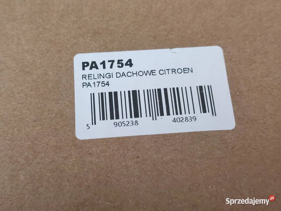 BAGAŻNIK DACHOWY 845 CITROEN BERLINGO I 1996