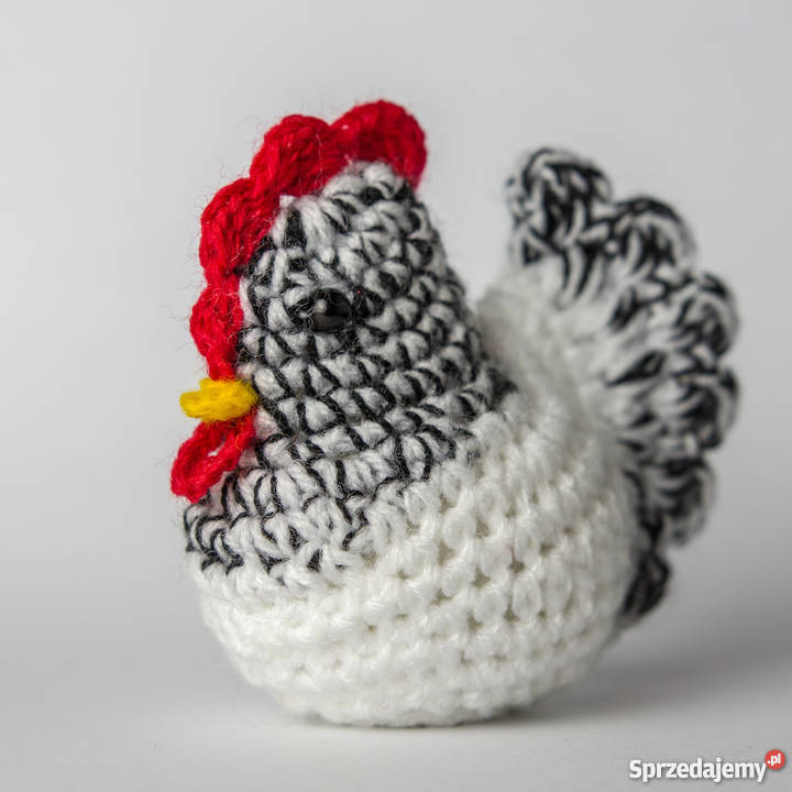 Pisanki szydełkowe KURKI zajączki wielkanocne Dekoracje i ozdoby sprzedam