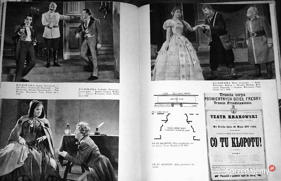 Fredro na scenie Stanisław Dąbrowski Ryszard Chełm sprzedam