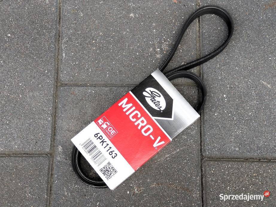 BMW pasek klinowy wielorowkowy Gates 6PK1163 Poznań sprzedam