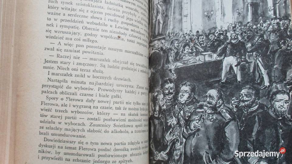 Anna Karenina LTołstoj 1954 Uniechowski powieść Łódź