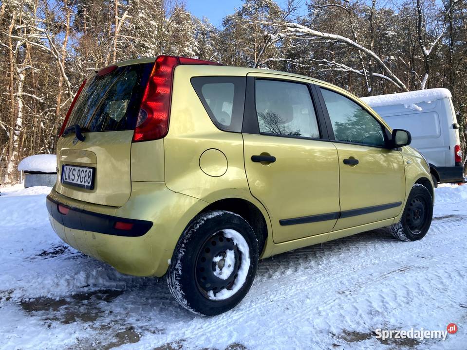 Nissan Note 14 benzyna 2007r Piaski