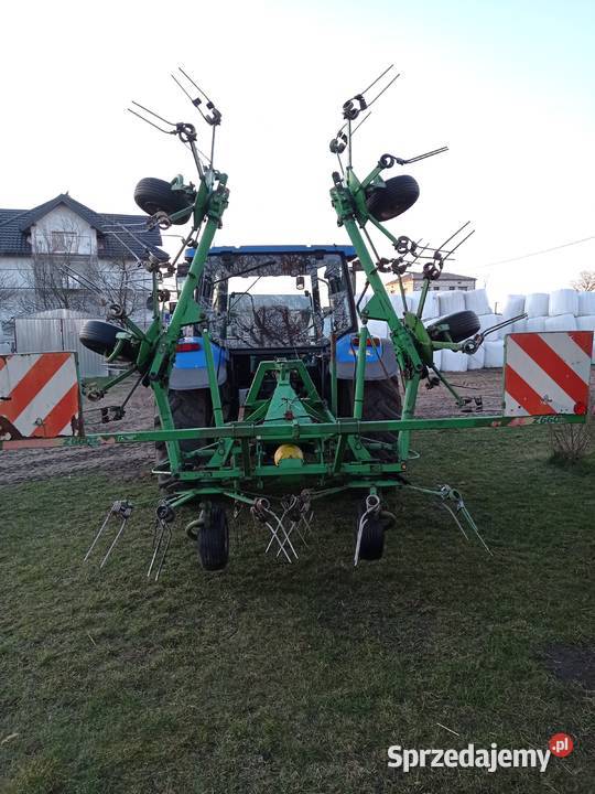 Przetrząsarka Stoll Z660 HYDRO nieuszkodzony Jastrząbka Młoda sprzedam