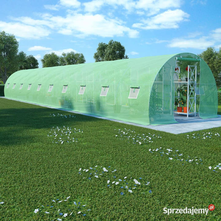 Szklarnia ogrodowa 45 m 15 x 3 x 2 m WM48156 Warszawa