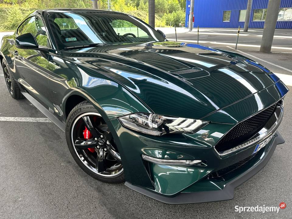 Ford Mustang 50 V8 Bullitt SALON POLSKA kurtyny powietrzne lubuskie Zielona Góra