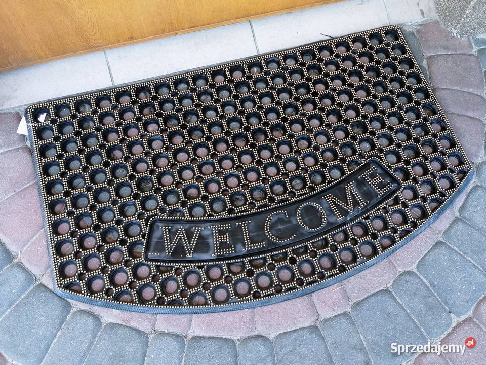 Wycieraczka gumowa ażurowa WELCOME WITAMY