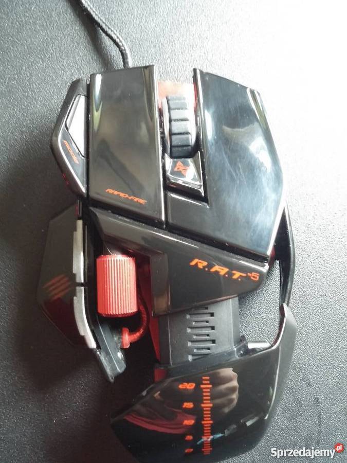 Mysz komputerowa Mad Catz RAT 5 Klawiatury i myszy Wrocław