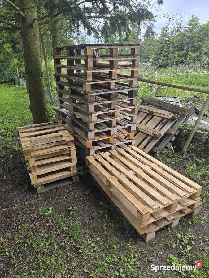 Drewniane palety transporotwe 120x80 60x40 Wągrowiec sprzedam