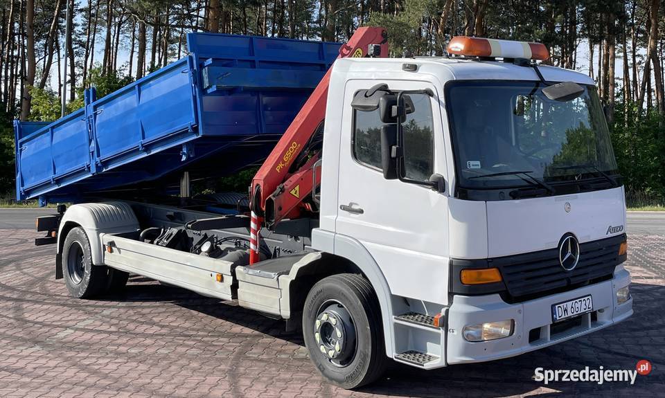 WYWROTKA MERCEDES ATEGO 1218 HDS PALFINGER Warszawa