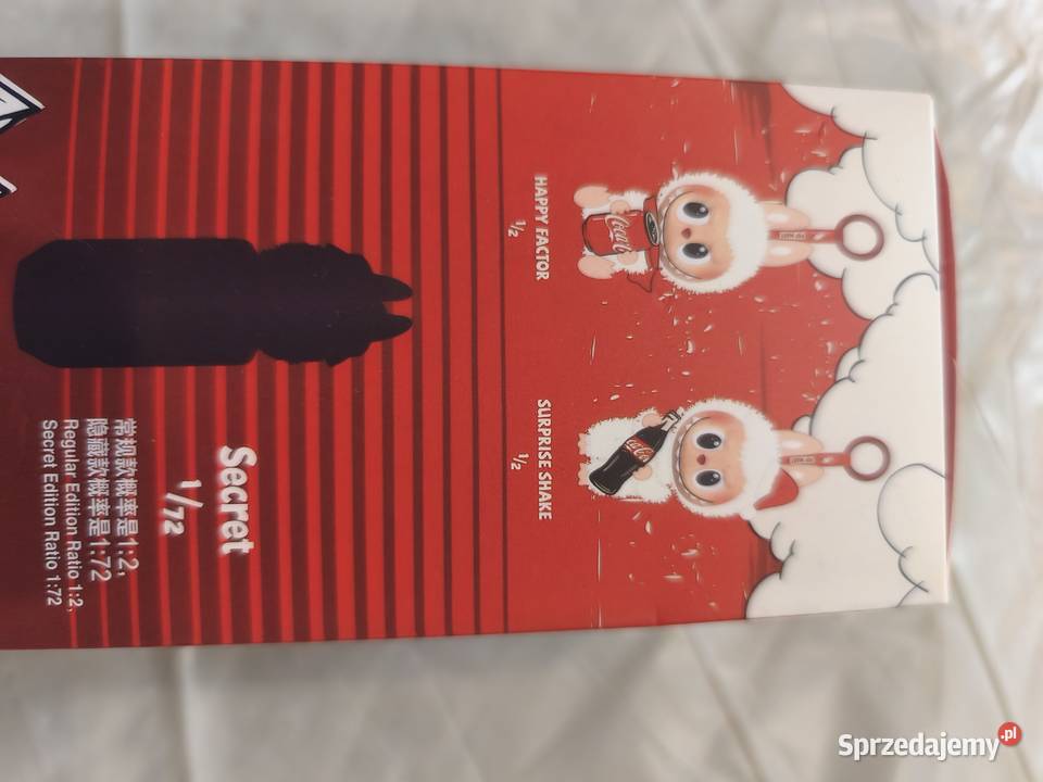 Maskotka pluszak labubu coca cola Maskotki Palędzie