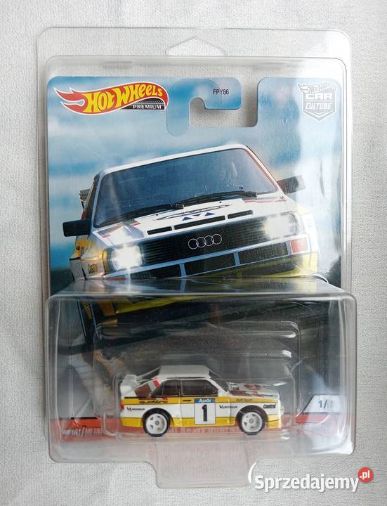 Hot Wheels Premium Audi Sport Quattro stan mint