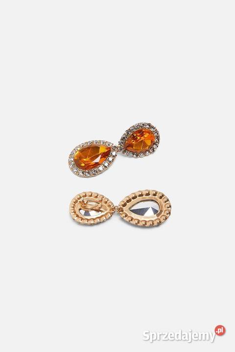 ZARADuże wytworne KOLCZYKI WIECZOROWE z Kraków