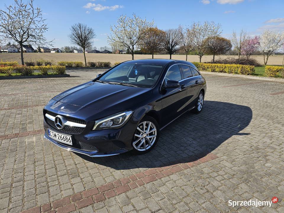 Mercedes CLA 2017r 16 benzyna automat nieuszkodzony Ostrowite