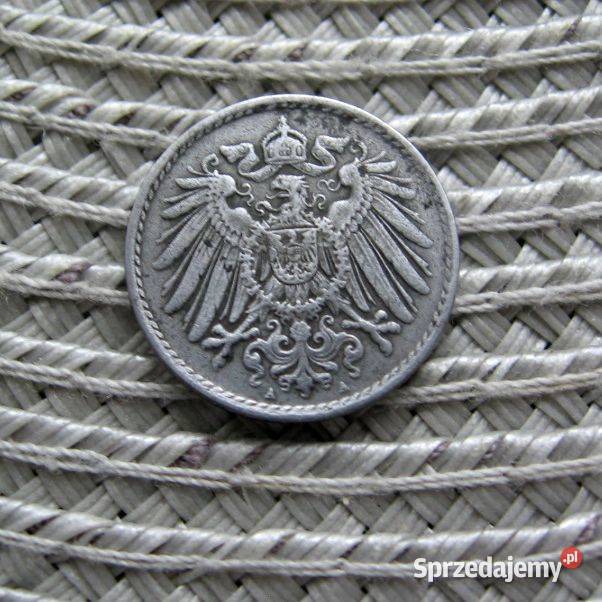 Niemcy 5 Pfennig 1918r A Fe Numizmatyka Kalisz