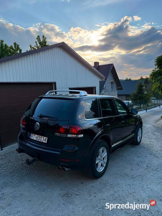 VW Touareg 4x4 automat hak 25 tdi hak pakiet w12 tempomat Bielowy