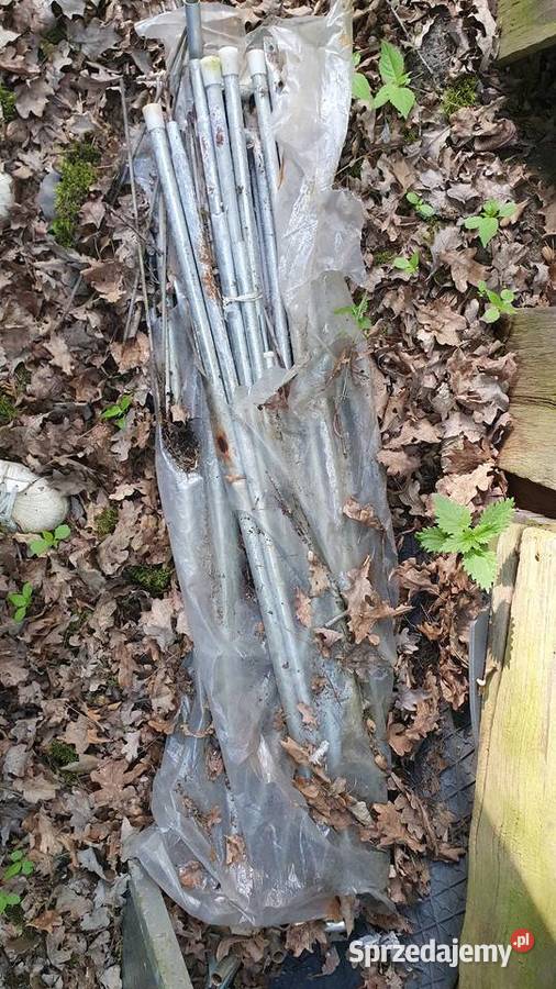 Rurki pręty wciskane ogrodowy stelaż namiotu