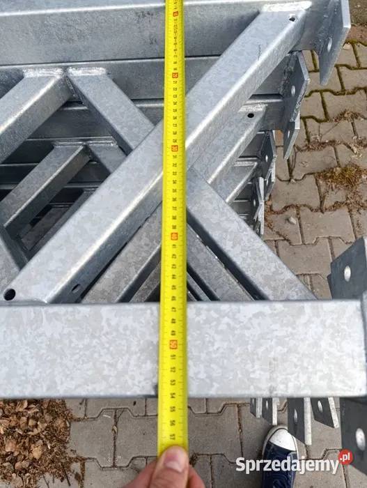 Kratownica konstrukcja hali wiata garaż NOWA L6m Czarny Las
