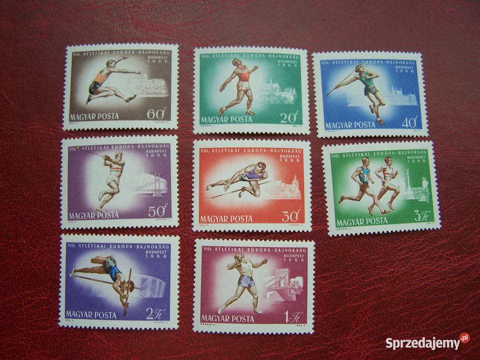 Węgry 1966 MNH Mi 226269 Sport Mistrzostwa śląskie