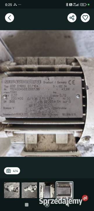 Motoreduktor z regulacją Konin